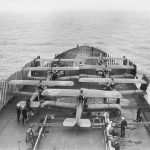 Sopwith Camels on HMS Furious